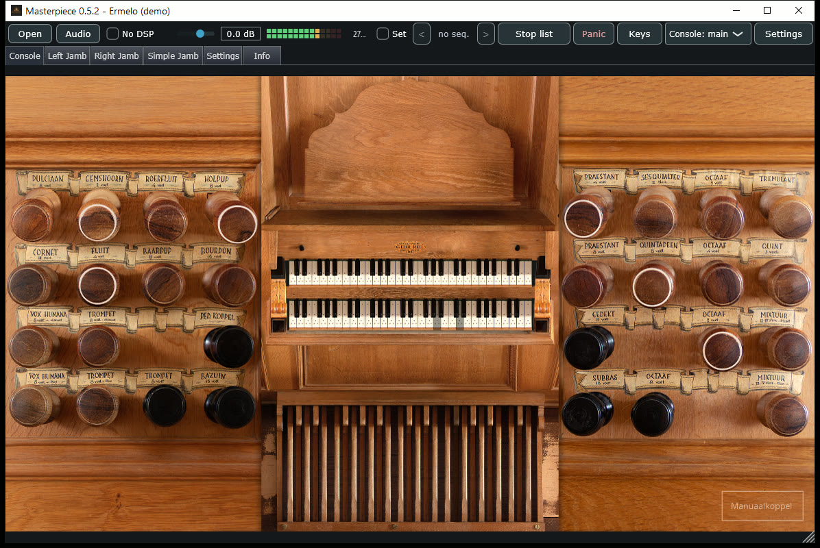 Ermelo console