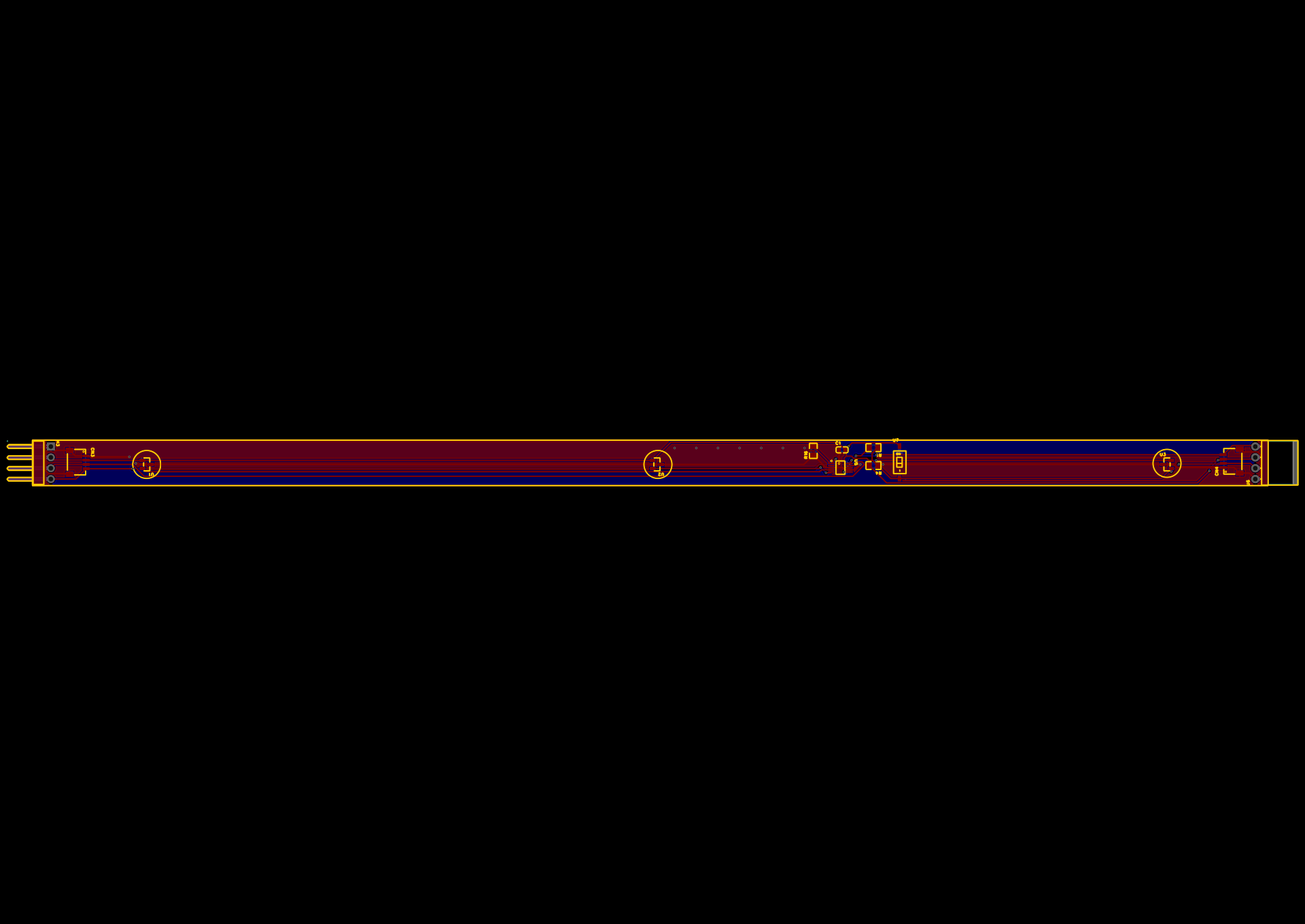 Expression Pedal Interface — PCB