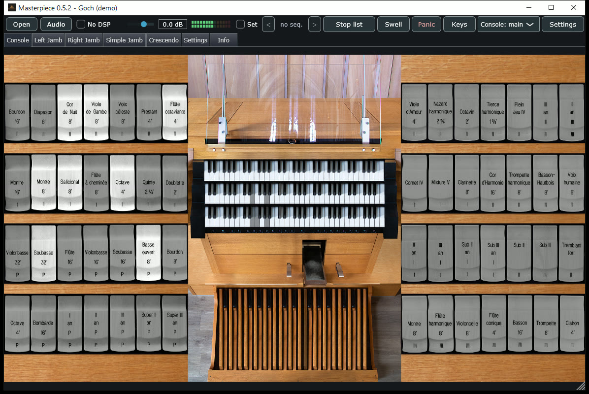 Goch console