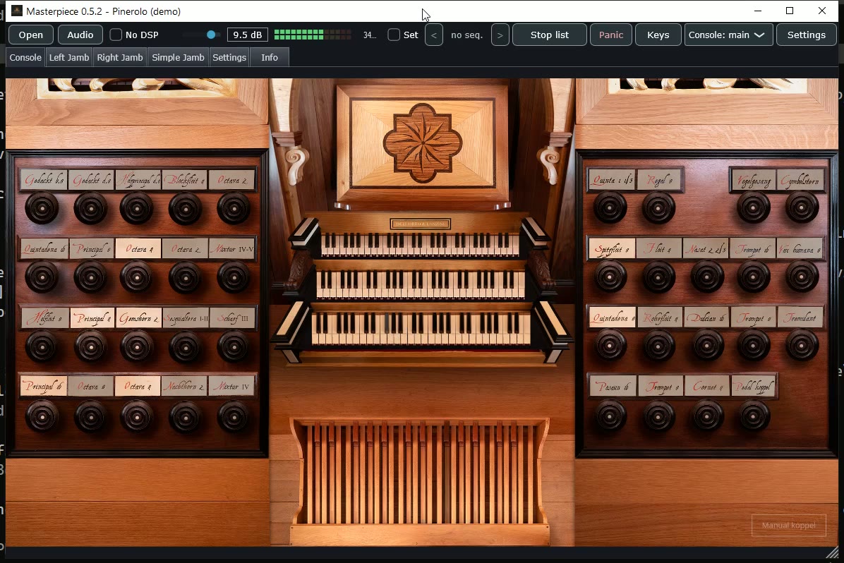 Pinerolo console